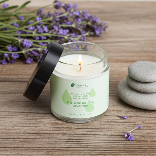 Lavender Dreams in a Glass: Why the Vicarex Soy Wax Candle – Lavender Is My New Evening Ritual Vicarex