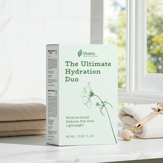 Vicarex The Ultimate Hydration Duo: The Deep Moisture Tag-Team That Turns Dry, Thirsty Skin into Plump, Radiant Bliss Vicarex