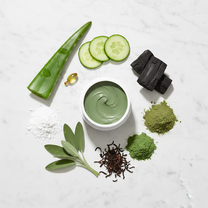 Ingredients flat lay