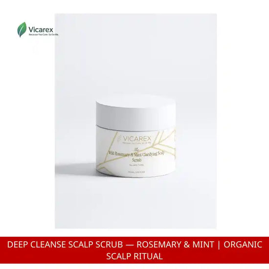 Vicarex Wild Rosemary &amp; Mint Clarifying Scalp Scrub &mdash; Wild Raspberry &amp; Mint by@Outfy