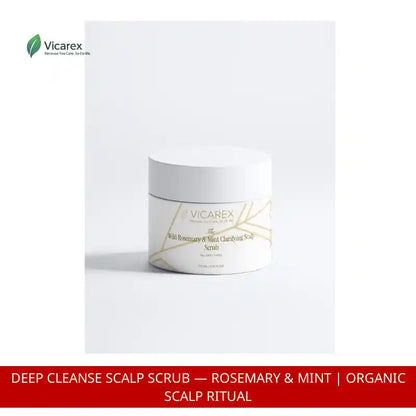 Vicarex Wild Rosemary &amp; Mint Clarifying Scalp Scrub &mdash; Wild Raspberry &amp; Mint by@Outfy