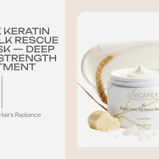 Vicarex Keratin Arctic Silk Rescue Hair Mask &mdash; Deep Repair &amp; Strength Treatment by@Outfy