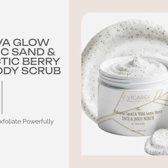 The Lava Glow Volcanic Sand &amp; Wild Arctic Berry Face &amp; Body Scrub by@Outfy